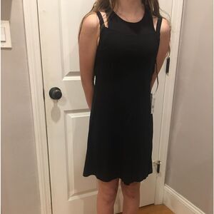 Volcom size small black sleeveless dress